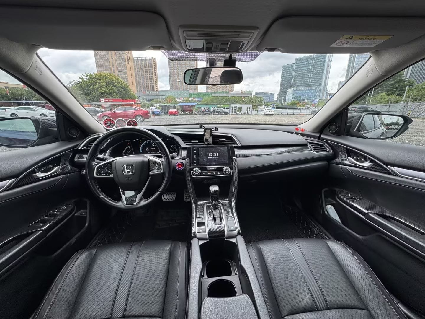 								2017 Honda Civic 220TURBO CVT Premium Edition full									